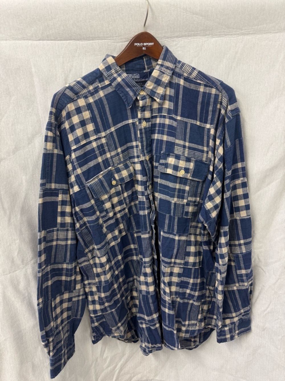 Polo Ralph Lauren Patchwork Whitfield Work Shirt.